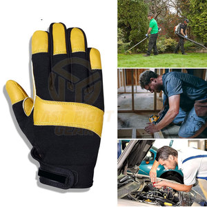 Comfortable Mechanic <b>Gloves</b> With Durable Palm Protection And Breathable Design Mechanic <b>Gloves</b> - Product Image 4
