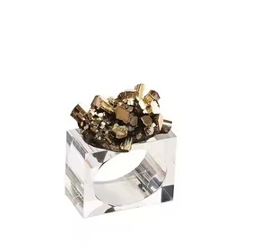 Premium Acrylic <b>Napkin</b> <b>Ring</b> For Dining Table Decor And <b>Napkin</b> Holder Use - Product Image 2