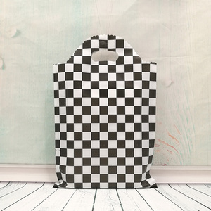 Thân Thiện Với Môi Tái Chế Nhựa Sóng Hàng Đầu Tùy Chỉnh Thiết Kế Chết Cắt Xử Lý Nhà Máy Bán Hàng Trực Tiếp Side Gusset Đưa ra/Mua Sắm Vớ - Product Image 1