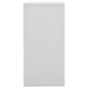 Ensemble de 2 casiers de rangement en acier gris clair et bleu - Product Image 4