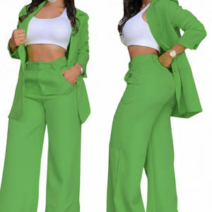 Blazer para Mujer, el Más Popular, Color Sólido, Manga Larga, un Solo Botón, Blazers de Oficina, Traje para Mujer, Chaquetas de Negocios para Mujer - Product Image 5