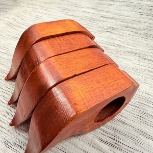 Anillos para Servilletas de Madera Tallados a Mano con Forma de Ballena |   Decoración Náutica para Mesa, Porta Servilletas con Temática Oceánica para Cenas - Product Image 5