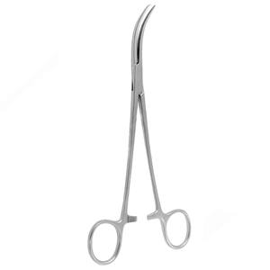 Pinzas Bengolea Curvas de 20.0cm, Pinzas Quirúrgicas de Acero Inoxidable de Precisión, Herramienta Hemostática Manual con Certificación CE - Product Image 2