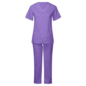 Medical <b>Scrub</b> Uniform Set Fashion <b>Nurse</b> <b>Scrubs</b> Uniform Plus Size Hospital Workwear Medical <b>Scrubs</b> Uniforms Sets Women - Product Image 4