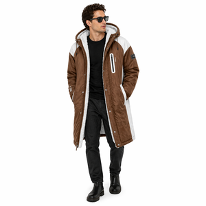 Wholesale Adult <b>Swimming</b> Parka Insulated Waterproof Changing <b>Robe</b> with Hood for Winter <b>Swimming</b> Surfing and Outdoor Activities - Product Image 4