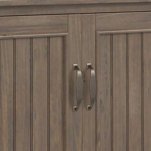 Smoky Brown Lev <b>Low</b> <b>Storage</b> Cabinet for Living Room - Product Image 6