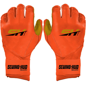 Guantes de Bateo de Béisbol Premium para Jóvenes y Adultos, Palmas de Cuero de Alto Rendimiento, Guantes de Béisbol de Cuero Cabretta de Alta Calidad - Product Image 1