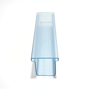 Tubos cuadrados transparentes personalizados para protección ESD Perfiles de embalaje de PVC/PETG rígidos antiestáticos para electrónica - Product Image 3