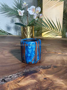 Soporte para quemador Bakhoor de madera y resina hecho a mano de primera calidad con acabado artístico para fragancia árabe Oud hogar y decoración Majlis - Product Image 5