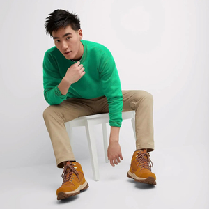 เสื้อสเวตเชิ้ตคอกลมทรงปกติสำหรับผู้ชาย ผลิตในปากีสถาน ผ้าเจอร์ซีย์ฝ้ายแท้ 100% พิมพ์ลายดิจิทัล กันน้ำ เป็นมิตรกับสิ่งแวดล้อม - Product Image 3