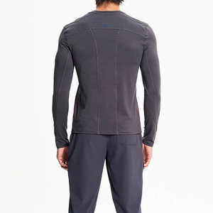 Custom Men's Jersey Nursing Undershirt <b>Scrub</b> <b>Tops</b> Quick Dry High Quality Hospital Medical <b>Scrubs</b> Uniform - Product Image 3