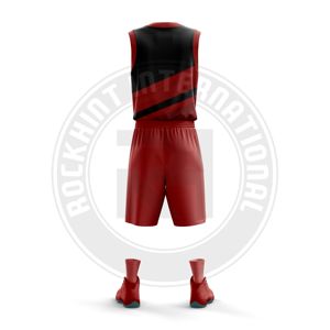 Uniforme de Baloncesto Personalizado de Poliéster, Tejido Transpirable, Corte Atlético, Ideal para Clubes, Escuelas y Eventos Deportivos - Product Image 2