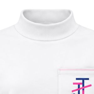 เสื้อสเวตเชิ้ตคอเต่าผู้หญิงพรีเมียม ผ้าฝ้ายฟลีซเนื้อนุ่ม สวมใส่สบาย แขนยาว คอสูง สไตล์ลำลอง พิมพ์โลโก้ได้ตามต้องการ เสื้อผ้าสตรีทแวร์ - Product Image 3