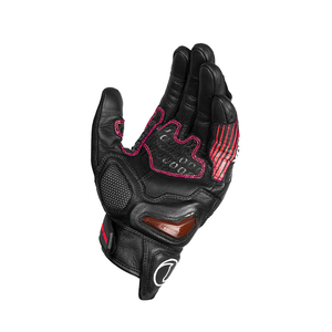 <b>Black</b> <b>Leather</b> Motorbike Racing <b>Gloves</b> Full Finger Motorcycle Riding <b>Gloves</b> Protective Breathable Touchscreen Unisex - Product Image 4