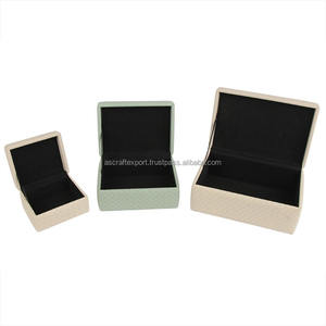 กล่องใส่เครื่องประดับเรซิ่นพรีเมียม ทำมือ เป็นมิตรกับสิ่งแวดล้อม กล่องของขวัญเครื่องประดับทำมือจากผ้าและเรซิ่น - Product Image 4