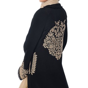 Abaya Dress Loose Fit Full Length Modest Wear Long Sleeve Wholesale Clothing Supplier Manufacturer Abaya - Product Image 4