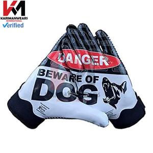 Guantes de Fútbol Americano Elite Griptac con Logotipo Personalizado OEM, Guantes Profesionales para Receptor, Rendimiento en Todo Clima, Equipo de Entrenamiento - Product Image 4
