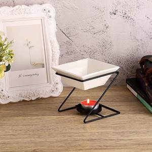 Brûleur à Huile de Cire Noire Yankee Candle, Porte-Bougie Chauffe-Plat, Diffuseur d'Arômes Décoratif pour la Décoration Intérieure - Product Image 4