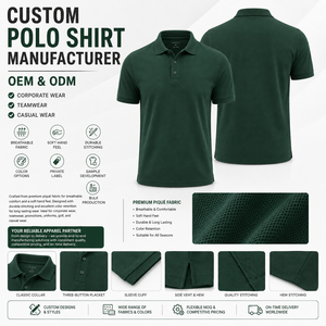 Polo athlétique en tissu anti-humidité avec patte de boutonnage, logo brodé personnalisé, vente en gros, OEM, pour équipes privées, Nouveauté - Product Image 5