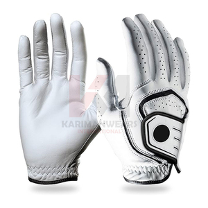 OEM ODM Golf <b>Gloves</b> Custom Logo Professional Cabretta Leather Soft Feel Breathable Golf Training Gear Wholesale Factory Direct - Product Image 4