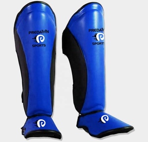 Best Custom Logo Boxing Gloves for Kids & Adults Elasticated <b>Shin</b> <b>Pads</b> <b>Shin</b> Guards for Sports Use Offering Excellent Protection - Product Image 3