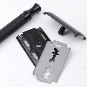 Maquinilla de Afeitar Clásica para Hombre, Ecológica, 15g, Depilación Suave, Doble Cuchilla de Acero Inoxidable, Afeitadora de Barba, Piel Suave - Product Image 2