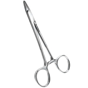 Portaagujas Webster de 13 cm con mordazas lisas para sutura quirúrgica dental, instrumentos quirúrgicos generales - Product Image 1