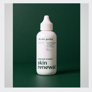ครีมบำรุงผิวหน้าเกาหลี K-Beauty Tender Garden Skin Renewal Essence Cream 80 มล. ผลิตในเกาหลี ผสม PDRN เอ็กโซโซม คอลลาเจน - Product Image 4