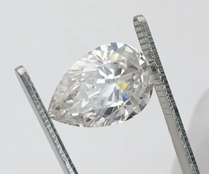 Diamant de laboratoire certifié IGI, taille poire, 5,85 carats, marque Luxeshine, excellente taille pour bijoux de luxe - Product Image 1