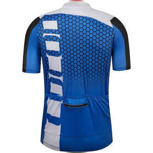 Vêtements de cyclisme vintage pour hommes en gros, maillot de vélo à compression, haut à manches courtes, maillot de cyclisme personnalisé avec étiquette privée - Product Image 3
