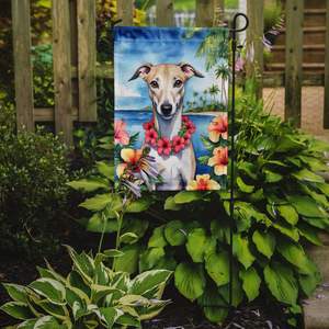 Whippet Luau Multicolor <b>Garden</b> <b>Flag</b> Decorative Mailbox Yard <b>Flag</b> Banner for Patio Artwork for Flower Beds - Product Image 2
