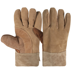 Gants de soudage laser TIG de haute qualité pour matériaux en cuir, certifiés, avec manchette renforcée, anti-coupure, antidérapants, pour travaux lourds - Product Image 2