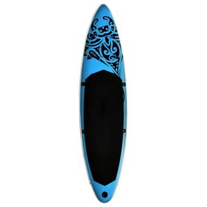 Bleu 126 "x 29.9" x 5.9 "Ensemble de planche à pagaie gonflable pour le surf - Product Image 3