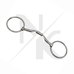 Nuevo Anillo Suelto de Acero Inoxidable con Eslabón Francés para Bocado de Caballo, Equipo Ecuestre para Doma y Salto - Product Image 5