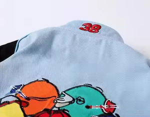 Meilleures ventes : Vêtements moto personnalisés OEM en coton, grandes tailles, respirants, séchage rapide, été/hiver, avec patchs brodés personnalisés - Product Image 3