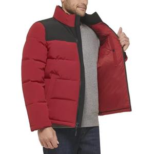 Parka d'hiver matelassée unie à étiquette privée, imperméable et respirante, avec capuche, pour homme et femme, faible MOQ - Product Image 2