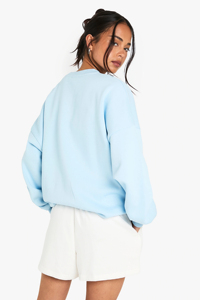 Sudadera de cuello redondo para mujer, de manga larga, informal, de punto, de algodón, impermeable, ecológica, blanca y amarilla, estilo invierno, con insignia - Product Image 4
