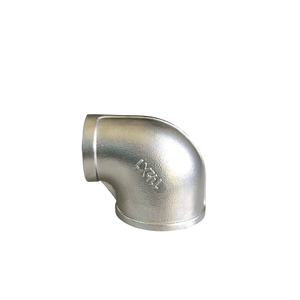 Raccords de tuyauterie coudés à 90 degrés en acier inoxydable haute performance Logo personnalisé moulé lisse diverses industries réduction de filetage - Product Image 2