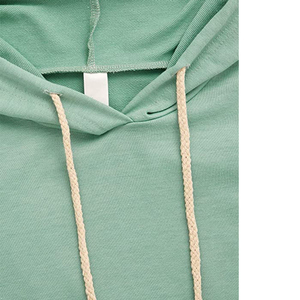 Sudadera Corta con Capucha para Mujer, Informal, de Invierno, 100% Algodón, Transpirable, Fabricada en Pakistán - Product Image 6