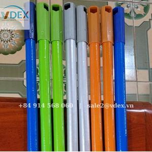 Manche de balai en bois 120cm fil italien pour réglage avec tête de balai, essuie-glace, raclette, vadrouille quantité minimale de commande 105,000 pièces - Product Image 5