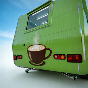 Remolque de Comida Móvil Totalmente Equipado, Camión de Comida Personalizado para Café, Helados y Hot Dogs - Product Image 4