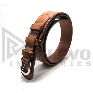 Cinturón de Cuero Suave Personalizado de Alta Calidad Relevo, con Hebilla de Pin Trenzada, Casual, Duradero, Ajustable y a la Moda - Product Image 3