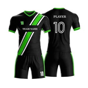 Camiseta de Fútbol de Alta Calidad, 100% Poliéster, Manga Corta, Cuello Alto, Uniforme de Fútbol para Verano, Secado Rápido, Transpirable, Unisex - Product Image 2