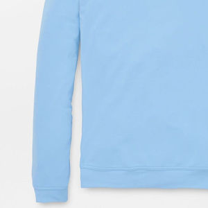 เสื้อสเวตเชิ้ตผู้ชายแบบซิป ¼ ตัว คอวี ผ้าฝ้ายฟลีซพรีเมียม ทรงปกติ ผลิตโดยโรงงาน OEM สำหรับตลาดสหรัฐอเมริกาและยุโรป - Product Image 3