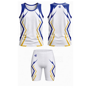 Conjunto de Uniforme de Atletismo Profesional Ligero y Transpirable para Atletas - Product Image 5