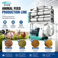 Granulateur à Anneaux Mufeng, Ligne de Production Complète d'Aliments pour Bétail et Volailles