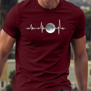 T-shirt en coton pour homme, col rond, imprimé, vêtements vintage, hauts décontractés, basiques, pas chers, meilleure qualité à prix raisonnable - Product Image 2