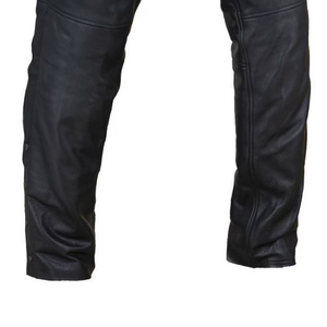 กางเกงหนังสำหรับใช้งานกลางแจ้ง สีพื้น ระบายอากาศได้ดี สวมใส่สบาย ลุคสบายๆ ซักทำความสะอาดได้ กางเกงหนังผู้ชายขายดี - Product Image 3