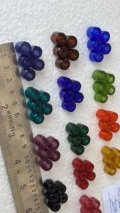 Multicolor Faceted Rondelle Glass <b>Beads</b> (Blue/Black/<b>Red</b>/Green) for Jewelry Making Fashion Accessories & Craft Supplies in Box - Product Image 5