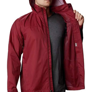 Adjustable Fit Wind Resistant Outdoor Sports Coat Sports Windbreaker Jacket Breathable For Sale - Product Image 5